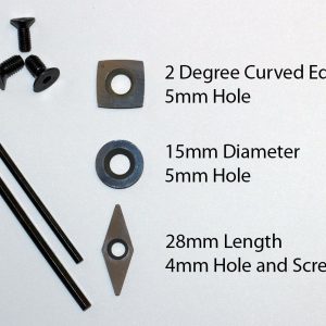 David Lloyd Tools Carbide Chisel Tip Set (3) — Essential Collection