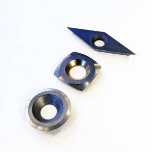 Negative Rake Carbide Tip Set (3)